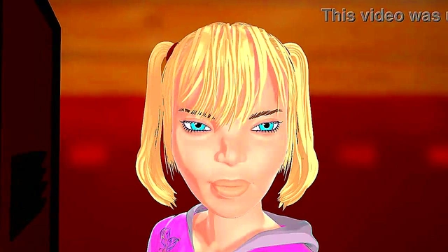 Blonde Anime Girls Shiro & Hotene Get Hardcore 3D Training Session