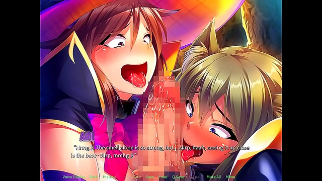 Succubus Seduction – Harem Hunter’s Threesome Blowjob & Titty Fuck Adventure