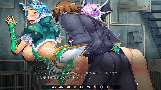 Horny Female Cadre Gets Wild Under Full Moon for Naughty Ass Fun