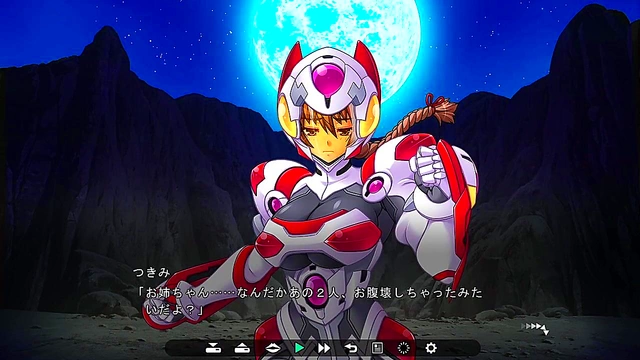 Horny Female Cadre Gets Wild Under Full Moon for Naughty Ass Fun