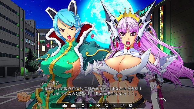 Horny Female Cadre Gets Wild Under Full Moon for Naughty Ass Fun