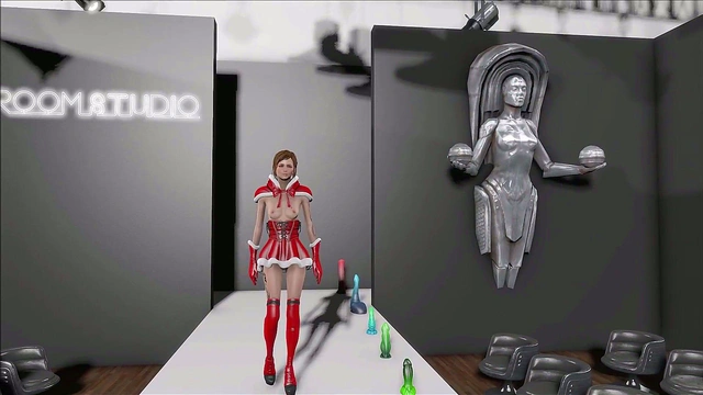 Sexy Brunette Fallout 4 Anime Chick Shows Off Fashion In Hot Scenes