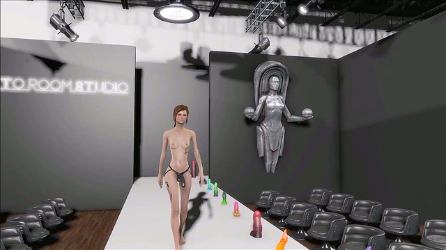 Sexy Brunette Fallout 4 Anime Chick Shows Off Fashion In Hot Scenes