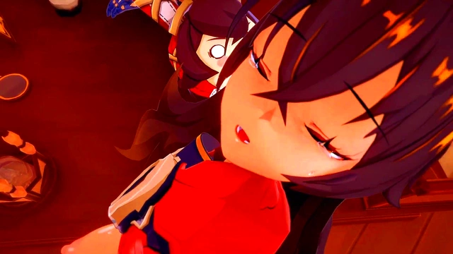 Genshin Impact Harem Adventure – Amber & Friends Get Wild With Multiple Guys