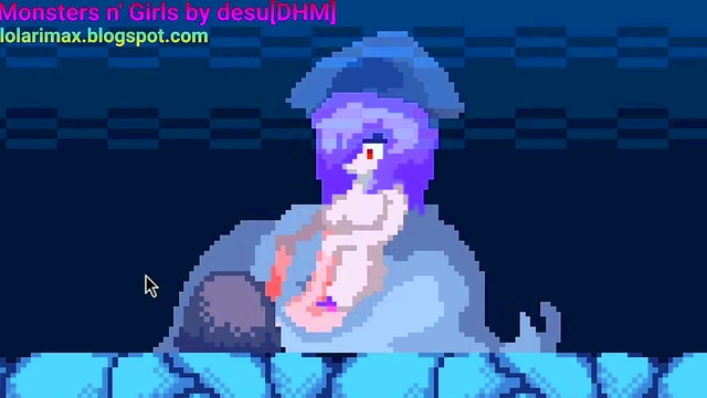 Petite Anime Femdom Teases With Handjob, Thighjob & MonsterGirl Action