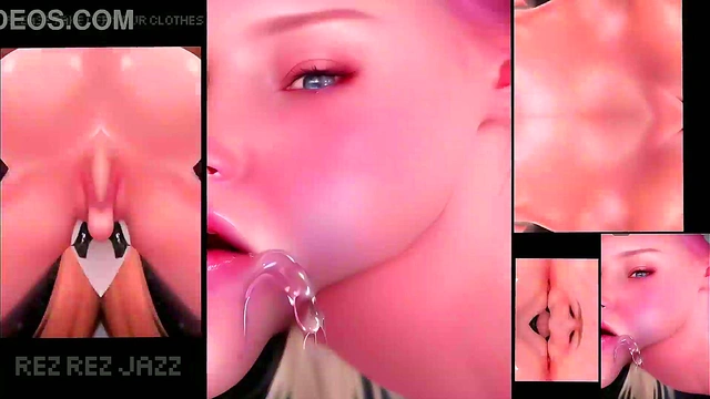 AI Smut – Anime Girl Seductively Strips Off Her Clothes For You