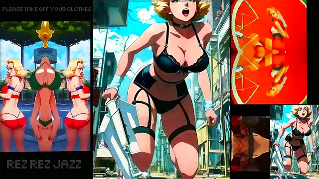 AI Smut – Anime Girl Seductively Strips Off Her Clothes For You