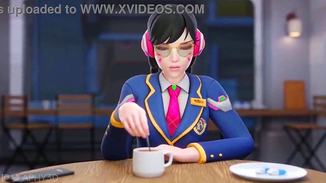Overwatch Girls D.va, Mercy, Kiriko Take Turns for Hot 3D Hentai Sex Session