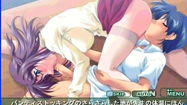 Amorous Professor Cherry Pops Her Cherished Eroge Virginity