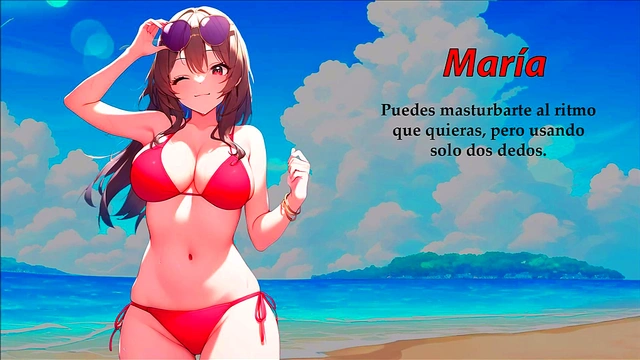 Three Anime Friends Guide You Through Hot JOI Masturbation Session