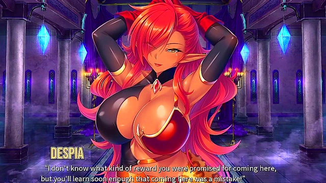 Virgin Demon Seduced by Harem Hunter in Anime Adventure