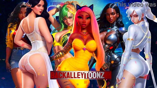 Taste Brandie's Curvy Booty in Sweet 3D Hentai Anime Action