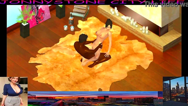 Jonny Stone Fucks Asian Beauty at Home for Intense Interracial Action