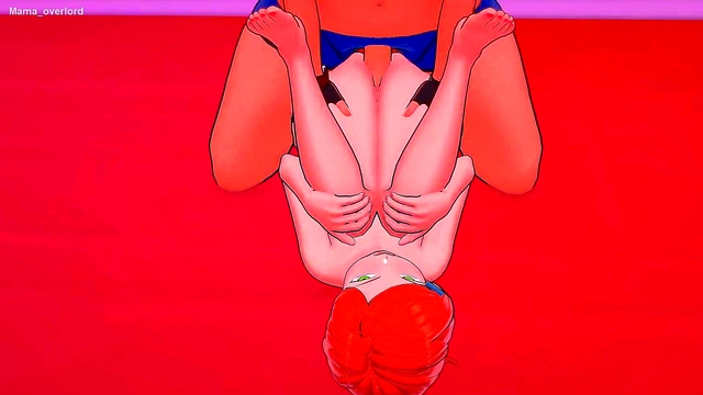 Towel-Clad Gwen From Ben 10 Enjoying Steamy Cartoon Action