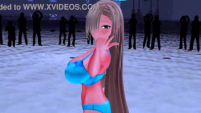 Sexy Anime Dance – Asuna Shows Off Her Moves in Hot Hentai Action