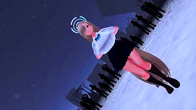 Sexy Anime Dance – Asuna Shows Off Her Moves in Hot Hentai Action