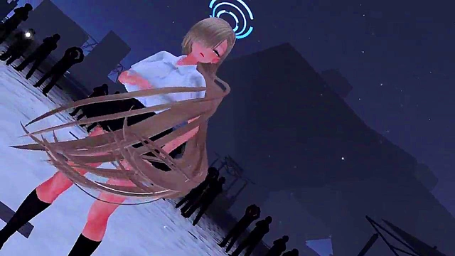 Sexy Anime Dance – Asuna Shows Off Her Moves in Hot Hentai Action