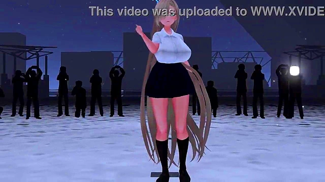 Sexy Anime Dance – Asuna Shows Off Her Moves in Hot Hentai Action