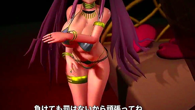 Masked Hentai Girl Seduces WithSexy 3D CG Action