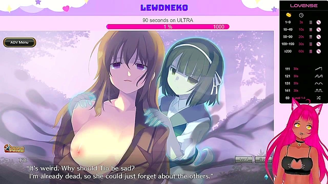 Cute VTuber LewdNeko Masturbates With Vibrator for Multiple Orgasms & Creampie