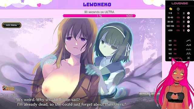 Cute VTuber LewdNeko Masturbates With Vibrator for Multiple Orgasms & Creampie