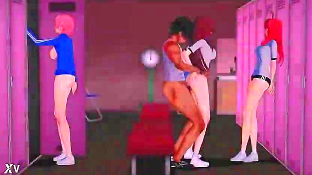 Time Stops for Quintuplet Sex – Miku, Ichika & Itsuki in 3D Anime Fun