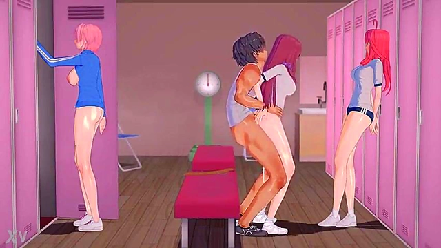 Time Stops for Quintuplet Sex – Miku, Ichika & Itsuki in 3D Anime Fun