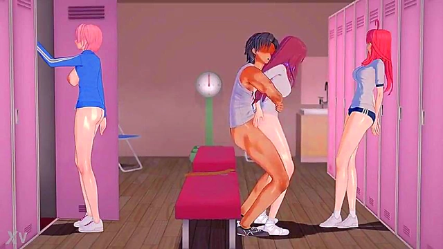 Time Stops for Quintuplet Sex – Miku, Ichika & Itsuki in 3D Anime Fun