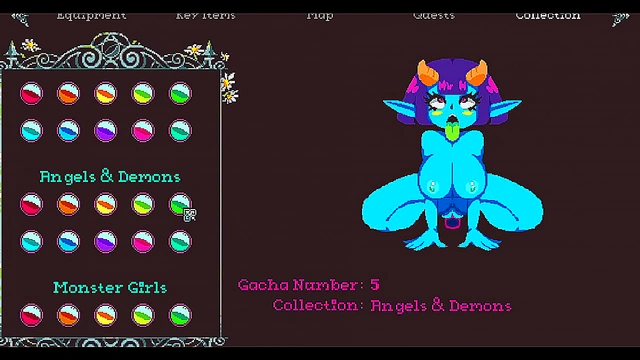 Forbidden Flipwitch Sextacular – Pixel Bunny-Girl & Monster Girls Gallery Feast