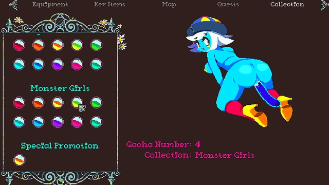 Forbidden Flipwitch Sextacular – Pixel Bunny-Girl & Monster Girls Gallery Feast