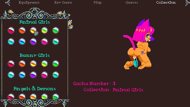 Forbidden Flipwitch Sextacular – Pixel Bunny-Girl & Monster Girls Gallery Feast