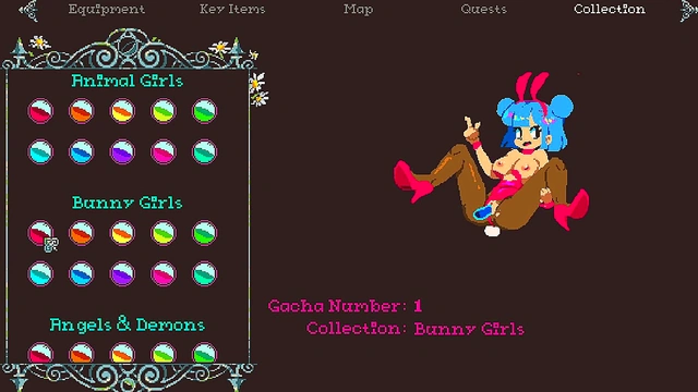 Forbidden Flipwitch Sextacular – Pixel Bunny-Girl & Monster Girls Gallery Feast