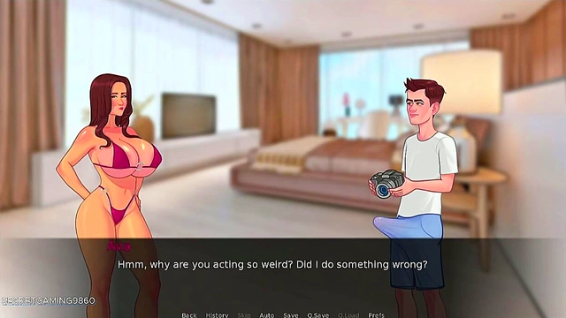 Mature MILF Ava Seduces In Sexy Lingerie For Intense 3D Anime Action