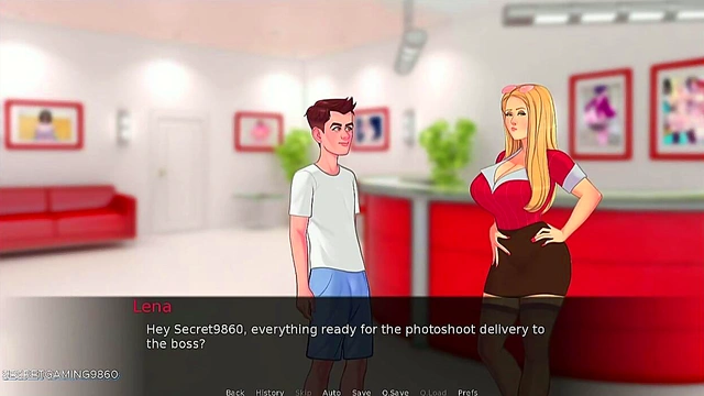 Mature MILF Ava Seduces In Sexy Lingerie For Intense 3D Anime Action