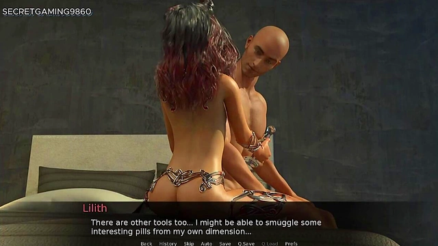 Succubus Seductress Enjoys Intense Ass-To-Mouth Action With Anal Toy