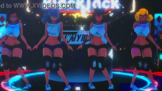 Sexy MMD Anime Girl Dances Seductively in Hauntingly Hot 3D Action