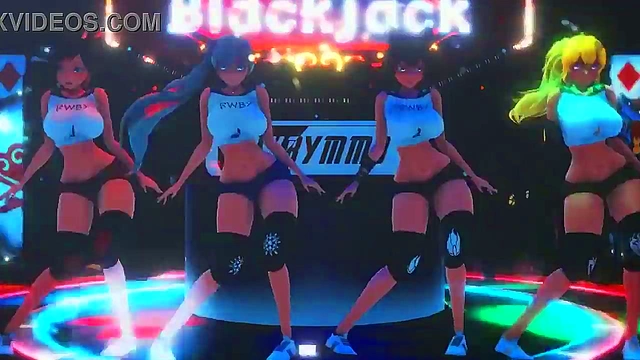 Sexy MMD Anime Girl Dances Seductively in Hauntingly Hot 3D Action