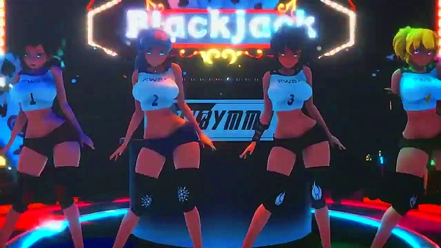 Sexy MMD Anime Girl Dances Seductively in Hauntingly Hot 3D Action