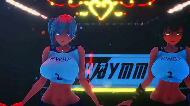 Sexy MMD Anime Girl Dances Seductively in Hauntingly Hot 3D Action