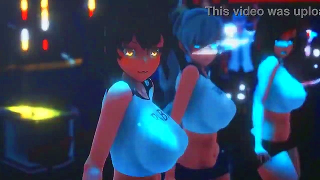 Sexy MMD Anime Girl Dances Seductively in Hauntingly Hot 3D Action