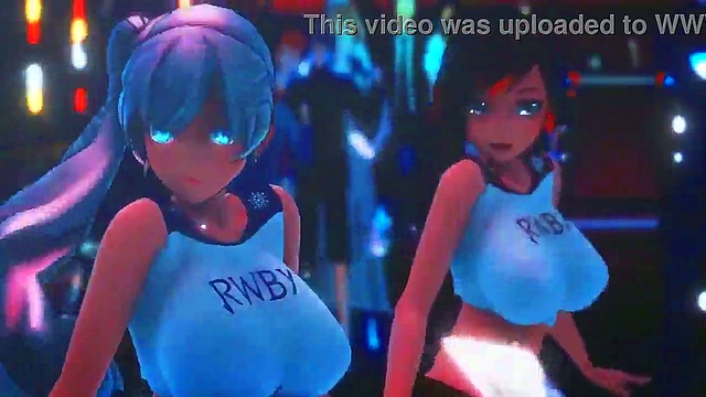Sexy MMD Anime Girl Dances Seductively in Hauntingly Hot 3D Action