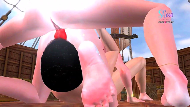 Threesome Fun – Two Cute Girls Enjoy Hot Anal Sex With A Lucky Guy