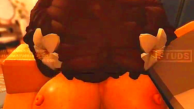 Sexy Roblox Anime Chick Gets Tit Fucked In Hot Hentai Scene