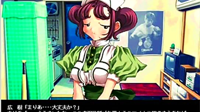 Horny Private Nurse Gives Intense Blowjob & Cuddles In Eroge Anime Scene