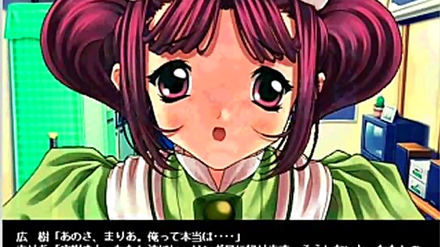 Horny Private Nurse Gives Intense Blowjob & Cuddles In Eroge Anime Scene