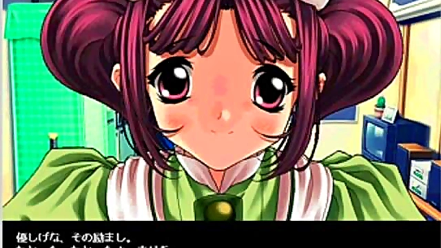 Horny Private Nurse Gives Intense Blowjob & Cuddles In Eroge Anime Scene