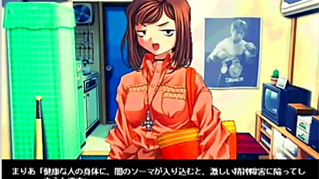 Horny Private Nurse Gives Intense Blowjob & Cuddles In Eroge Anime Scene