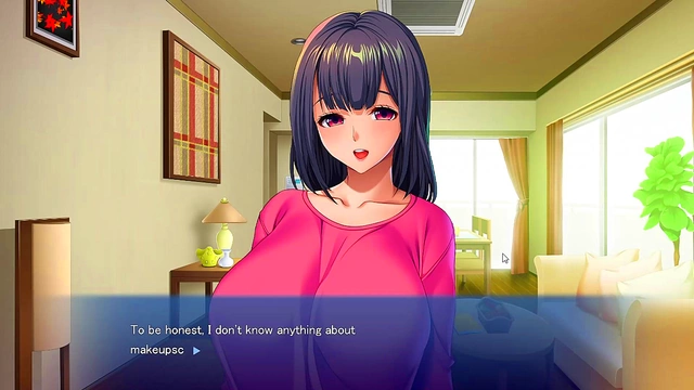 Horny Colleague Seduces You In This Steamy Hentai Visual Novel Game Session