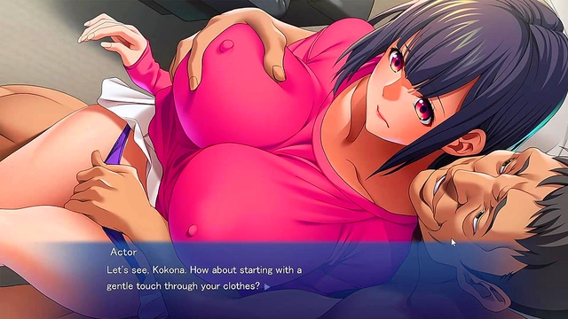 Horny Colleague Seduces You In This Steamy Hentai Visual Novel Game Session