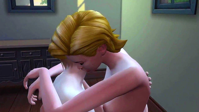 Busty Anime Girls Exhausted After Intense 3D Yuri Monster Sex Session